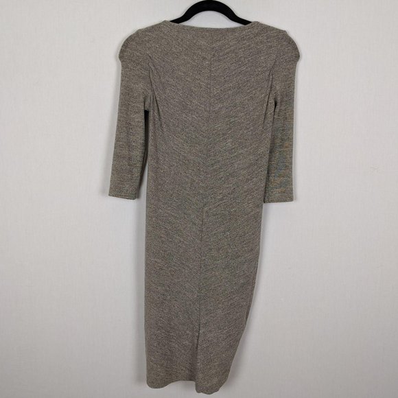 FEW MODA New York comfortable gray twist shirt dre - Picture 2 of 9